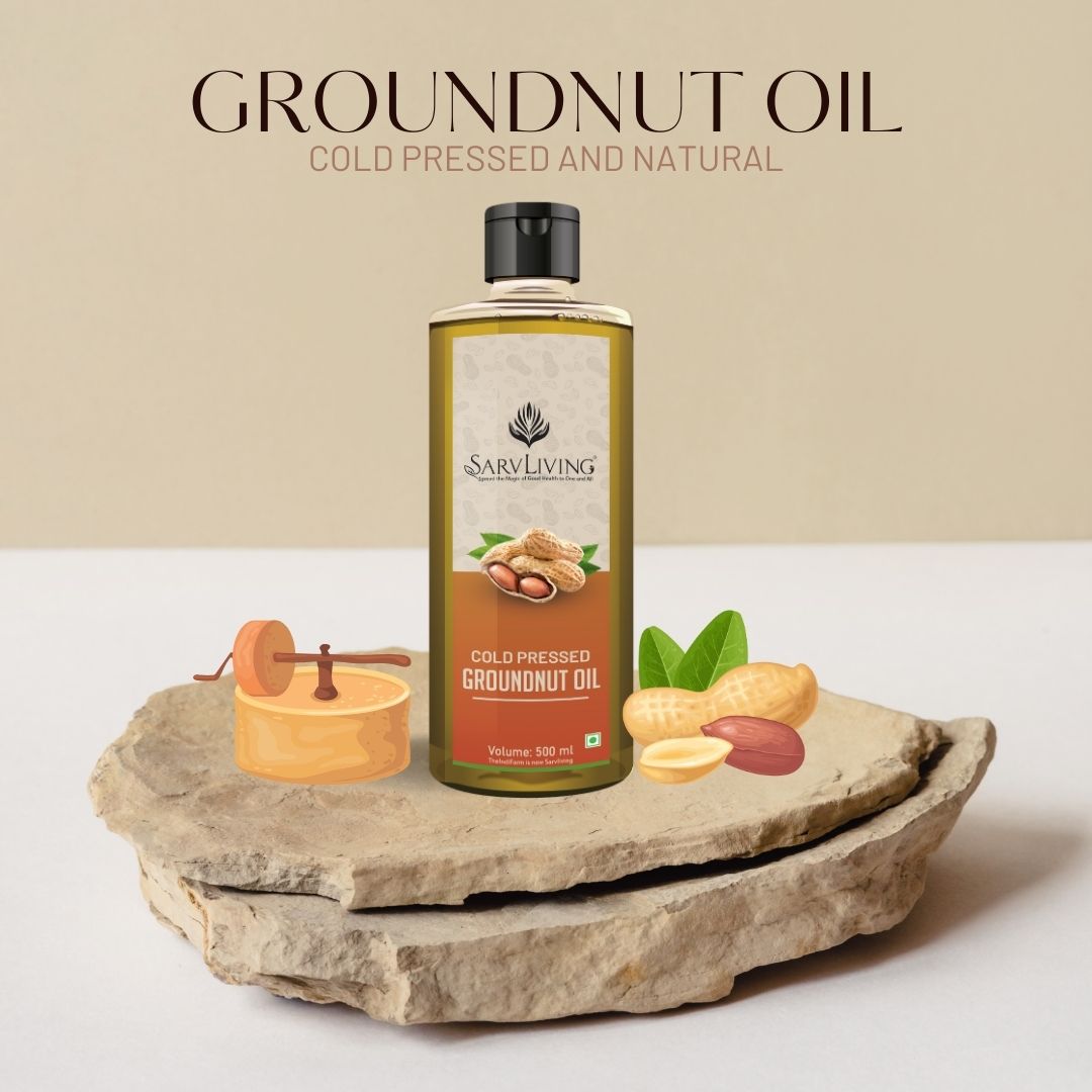 Cold-Pressed Groundnut Oil