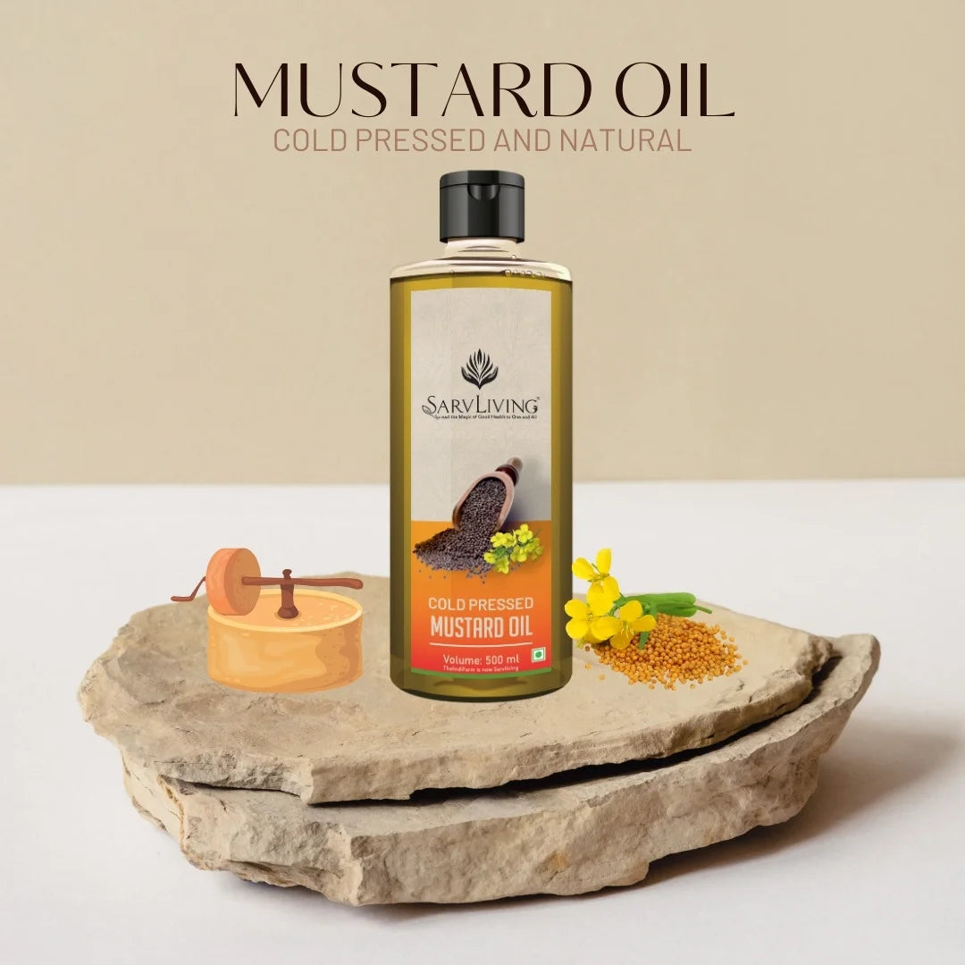 Cold-Pressed Mustard Oil