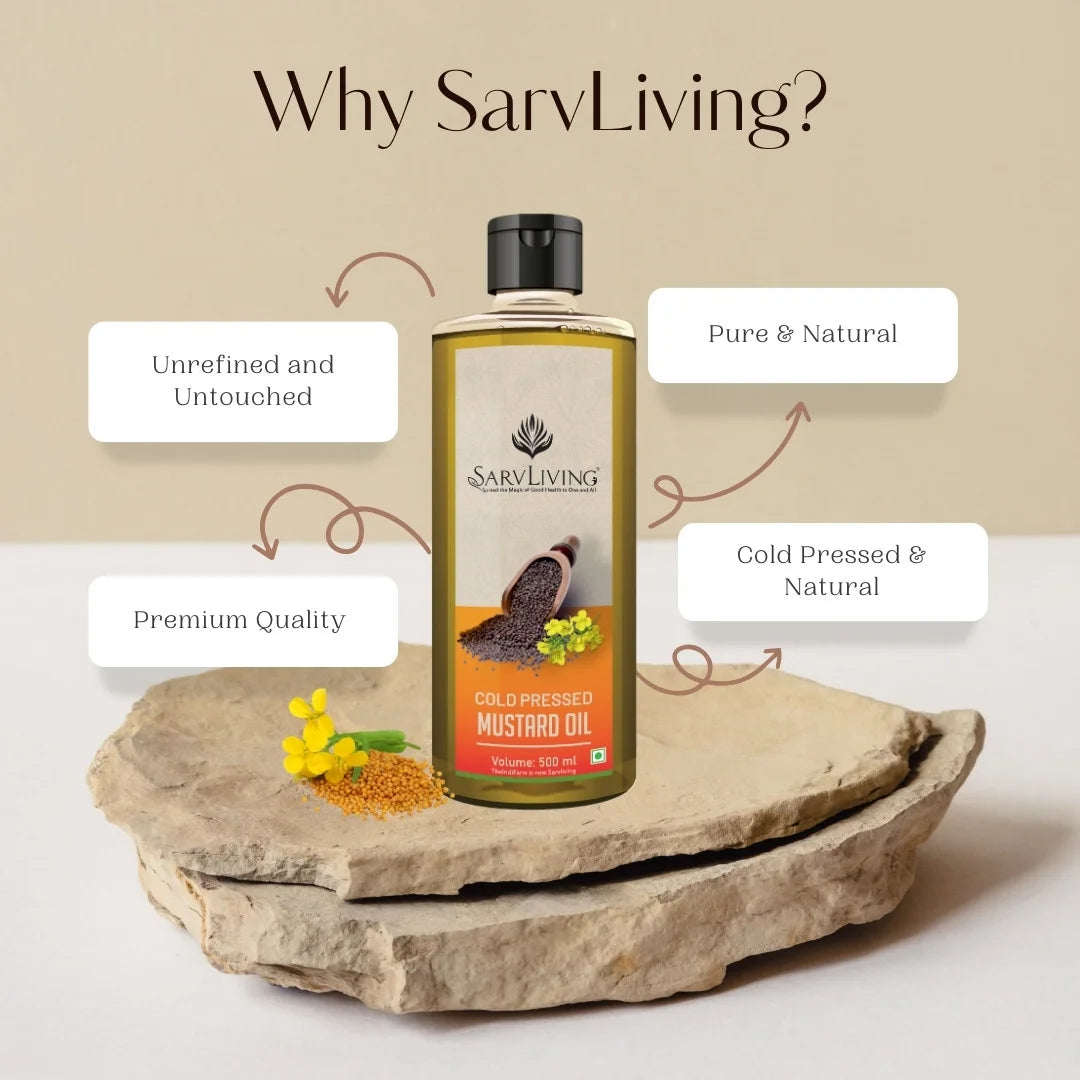 Cold-Pressed Mustard Oil