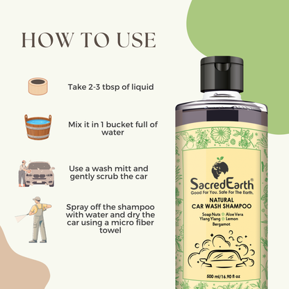 Natural Car Wash Shampoo