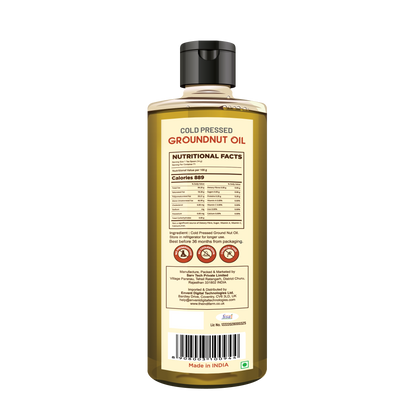 Cold-Pressed Groundnut Oil
