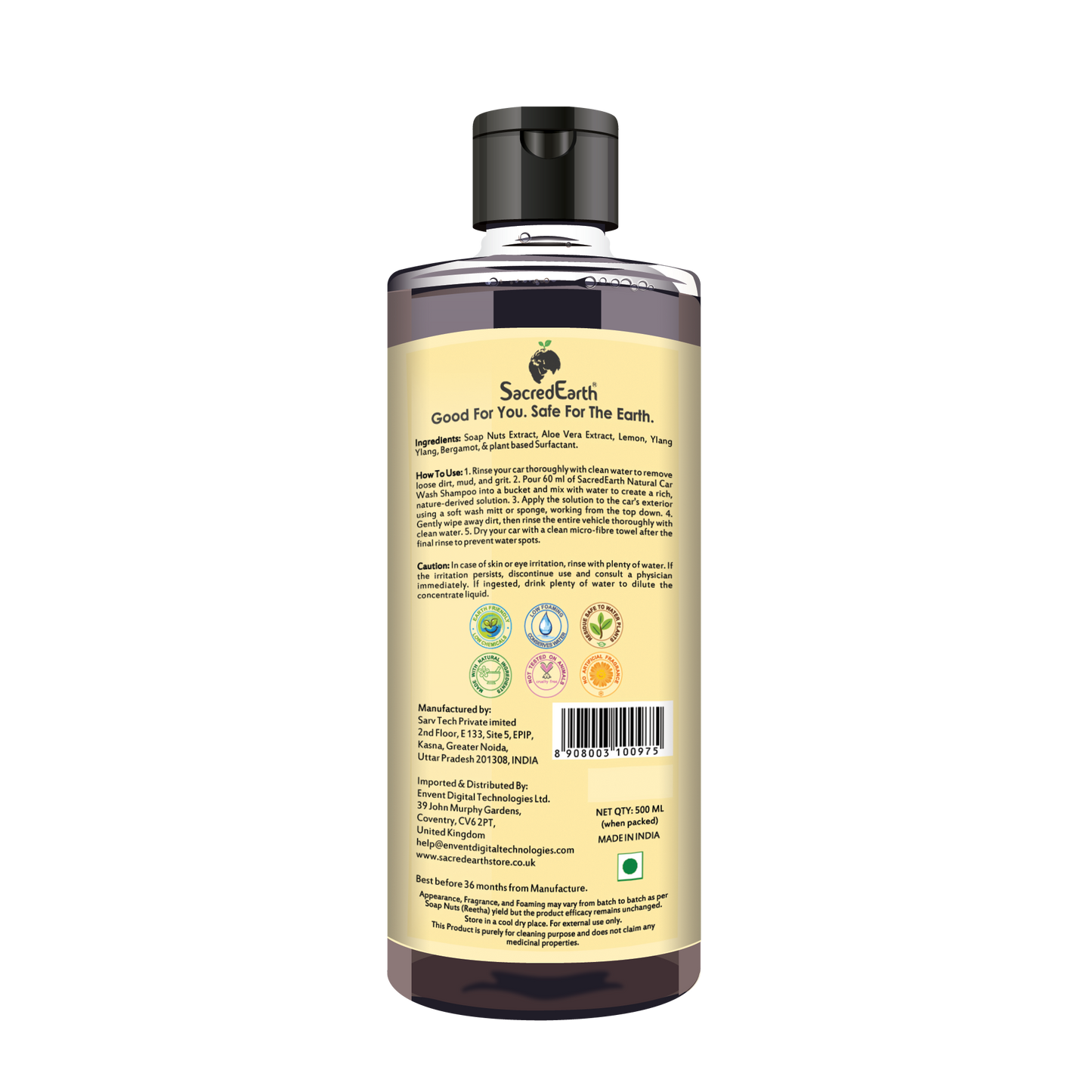 Natural Car Wash Shampoo