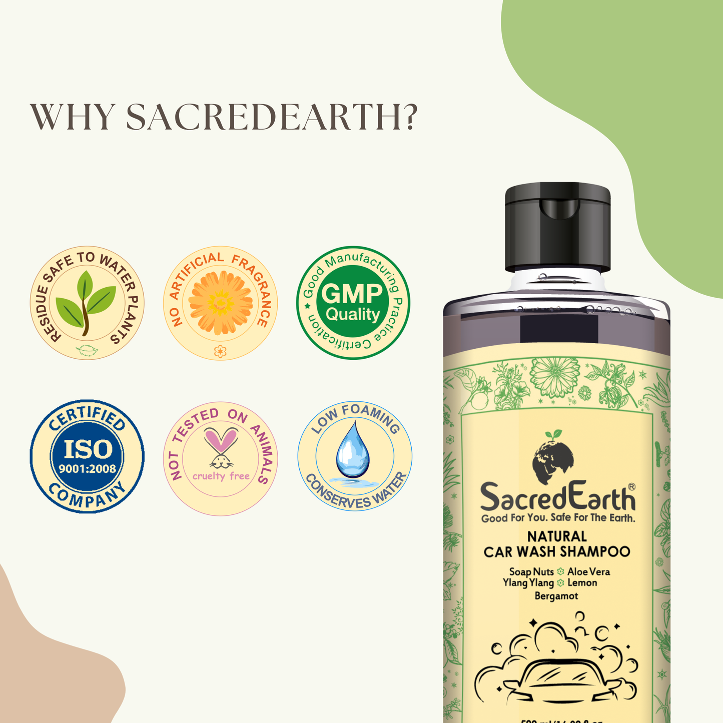 Natural Car Wash Shampoo