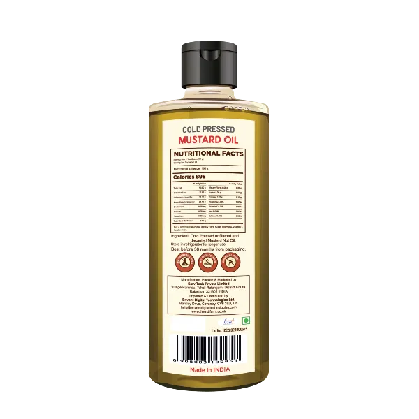 Cold-Pressed Mustard Oil